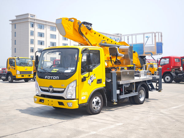 Foton Auling GKS35 Pro Aerial Work Platform — 33.8m Blue-Plate Heavy-Duty, Smallest Turning Radius
