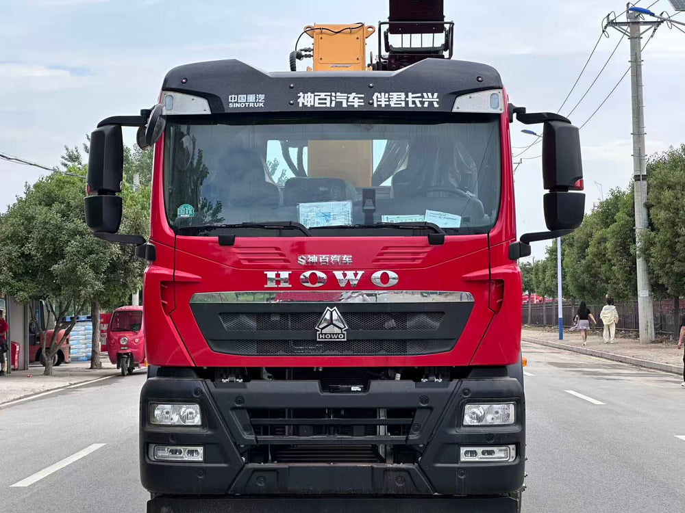 Продается HOWO 6×4 14Т кран с телескопической стрелой