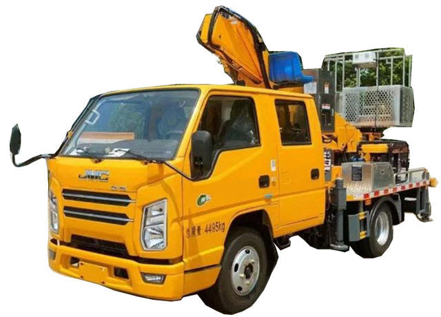 Продается автогидроподъемник JiangLing 16 метров 4x2 с телескопической стрелой.