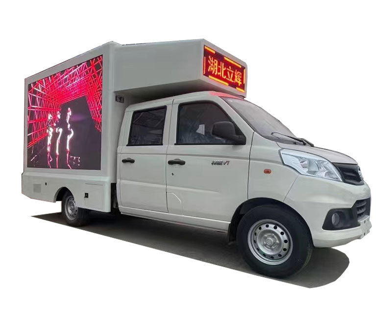 Рекламный грузовик FOTON Double Cab со светодиодным экраном на продажу