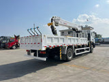 Продается кран-манипулятор DongFeng 4×2 8Т с телескопической стрелой