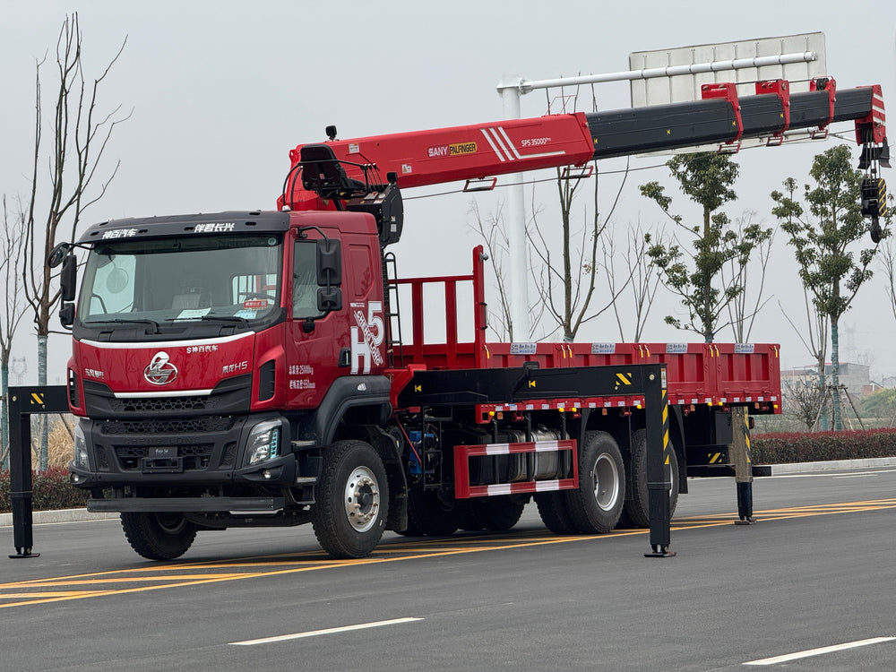 Продается кран-манипулятор DongFeng 6×4 Palfinger с телескопической стрелой