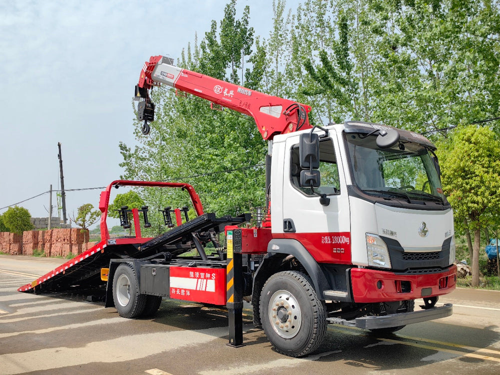 Эвакуатор DongFeng 8Т с краном CX 8Т на продажу