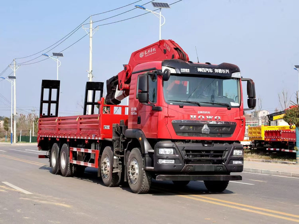 Продается грузовик с КМУ HOWO 350 л.с., грузоподъемность 10-40 т.