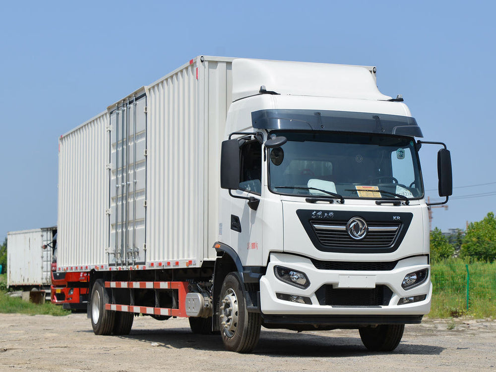 Dongfeng Tianjin KR Box Truck - Front Quarter View
