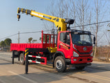 Продается кран-манипулятор FAW 220HP с телескопической стрелой, грузоподъемность 8-10 тонн.