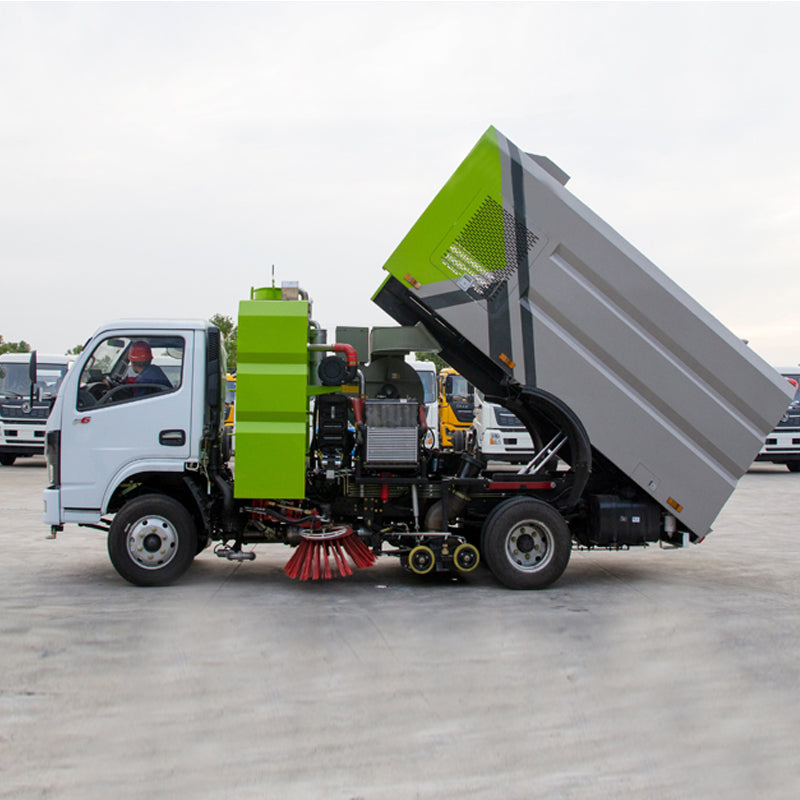 Дизельная дорожная подметально-уборочная машина Dongfeng 4x2 для продажи