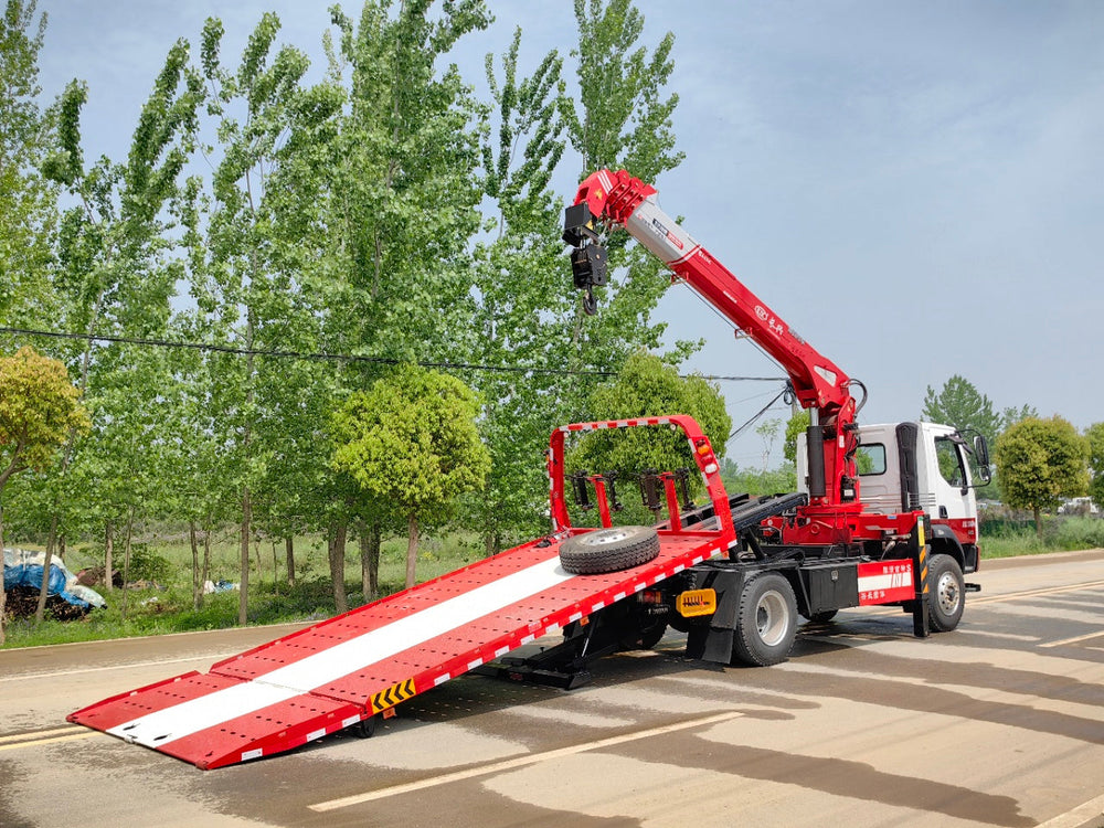 Эвакуатор DongFeng 8Т с краном CX 8Т на продажу