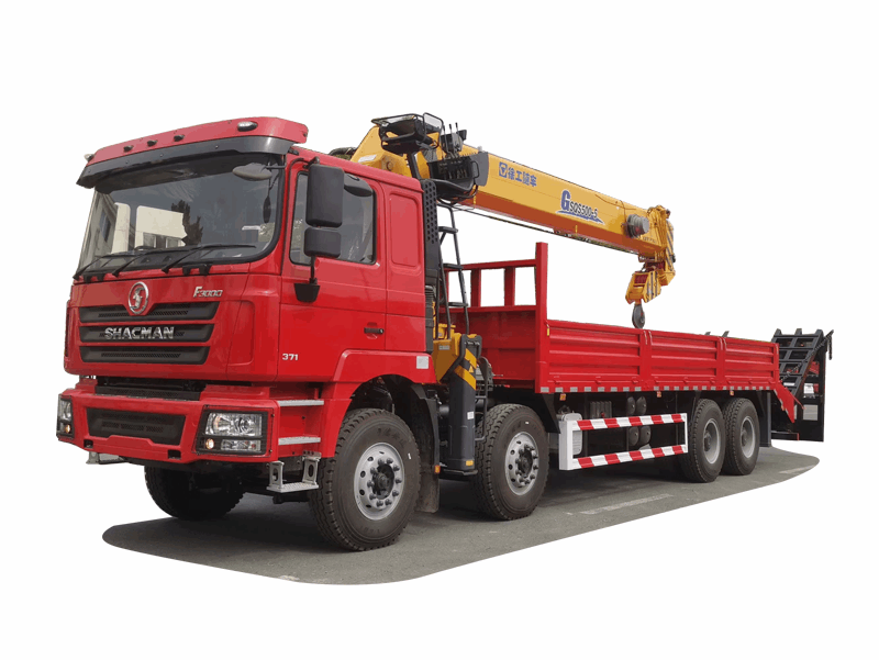 SHACMAN  8x4   Truck-mounted Crane