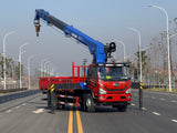 Custom FAW LHD4x2 Crane Truck | 8-10 Ton SANY/Changxing Boom | Mountain Edition 220HP