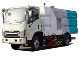 Fukuda 4X2 Дорожная уборочная машина, 3 куба бак для воды, 3 куба мусорный бак, Продается