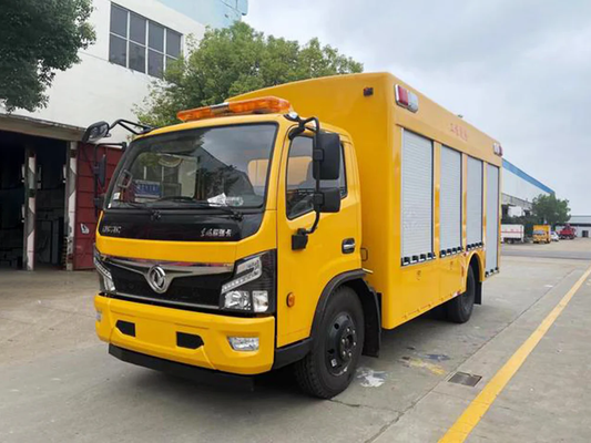 مركبة إنقاذ الصرف الصحي الطارئة Dongfeng Dolica بسعة 2000 متر مكعب في الساعة