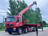 Продается HOWO 8×4 Palfinger16T с телескопическим стреловым краном