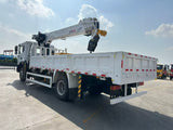 Продается кран-манипулятор DongFeng 4×2 8Т с телескопической стрелой