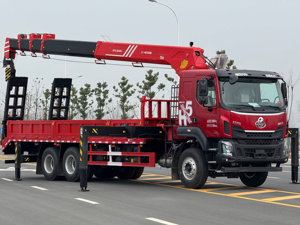 Продается кран-манипулятор DongFeng 6×4 Palfinger с телескопической стрелой