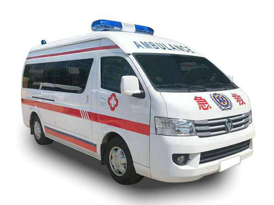 سيارة إسعاف Foton G9 تعمل بالبنزين للاستجابة الطبية الطارئة للبيع