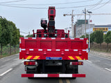 HOWO TX 6x4 Mountain Edition Crane Truck | 14-Ton 5-Section Boom | 8.4m Cargo Box | 320HP