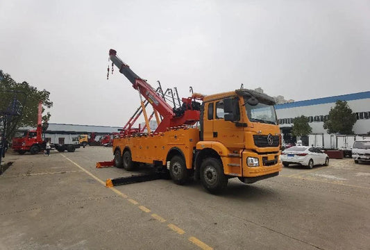شاحنة قطر/رافعة ثقيلة طراز شكمان Shaanxi Automobile (SHACMAN) 50 طن - المواصفات الرئيسية