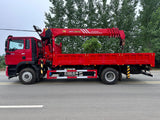 Продается кран-манипулятор HOWO Palfinger 8 тонн с 5-секционной телескопической стрелой