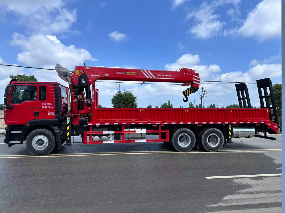 Продается HOWO 6×4 Palfinger 14Т автокран с телескопической стрелой