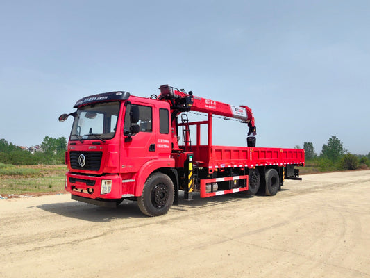 رافعة ذات ذراع تلسكوبي DongFeng مع محور رفع للبيع