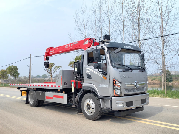 Эвакуатор Dongfeng Premium D1L с краном
