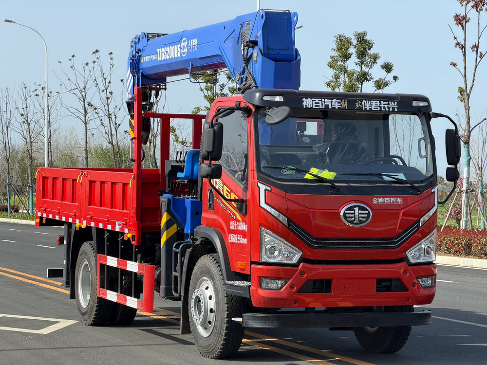 Продается кран-манипулятор FAW 220HP с телескопической стрелой, грузоподъемность 8-10 тонн.